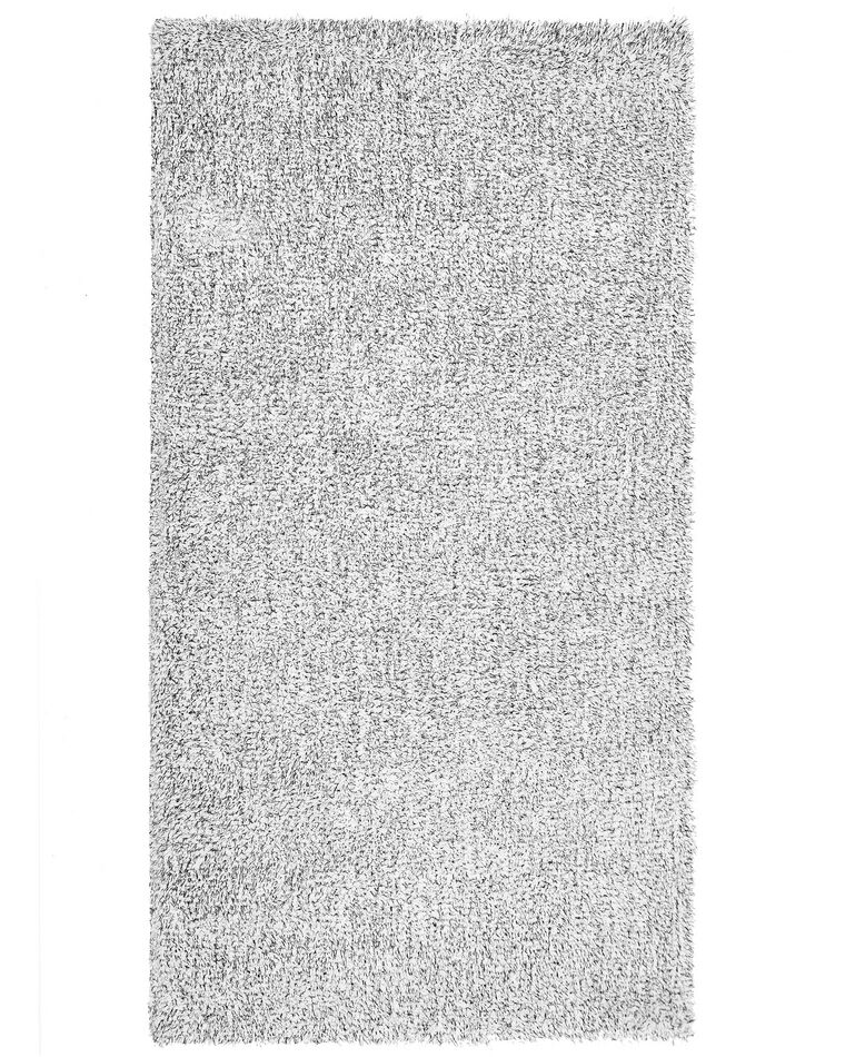 Teppich grau meliert 80 x 150 cm Shaggy DEMRE_683479