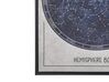 Obraz na płótnie w ramie gwiazdozbiór 63 x 93 cm niebieski GRIZZANA_816155