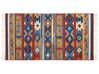 Színes kilim gyapjúszőnyeg 80 x 150 cm NORAKERT_859190
