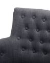Fabric Armchair Dark Grey ALESUND_244780