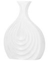 Vaso de cerâmica grés branca 25 cm THAPSUS_734334