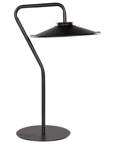 Lampa stołowa LED metalowa czarna GALETTI