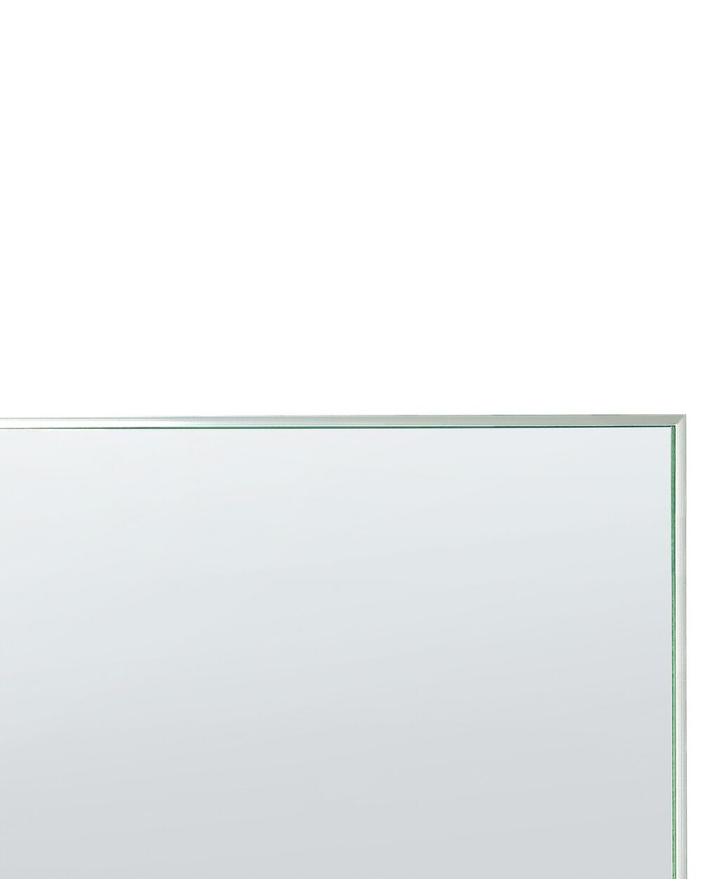 Staande spiegel zilver 50 x 156 cm BEAUVAIS - Gratis Levering