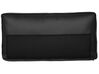 3 Seater Leather Sofa Black SAVALEN_723698