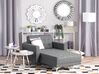 Fabric Chaise Lounge Grey ABERDEEN_718246