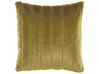 Set of 2 Faux Fur Cushions 45 x 45 cm Green PUMILA_822107