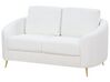 2 Seater Boucle Sofa White TROSA_911045