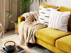 Huopa kangas hiekanruskea 125 x 150 cm NAMDU Huopa kangas hiekanruskea 125 x 150 cm NAMDU