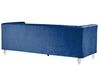 3-istuttava sohva samettinen sininen ARVIKA_806173