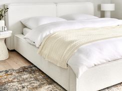 Huopa puuvilla beige 110 x 180 cm ANAMUR Huopa puuvilla beige 110 x 180 cm ANAMUR