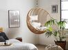 PE Rattan Hanging Chair with Stand Natural ASPIO_765023