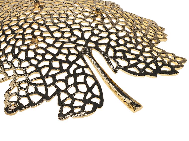 Wandtattoo Set Mit 9 Goldenen Ahornblättern - Selbstklebend, Rückstandslos Entfernbar, Made In Germany