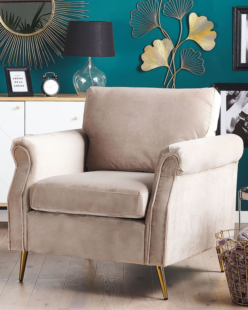 FAUTEUIL EN VELOUR - 360 Design FAUTEUIL EN VELOUR - 360 Design