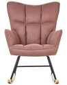 Rocking Chair Pink OULU_914727