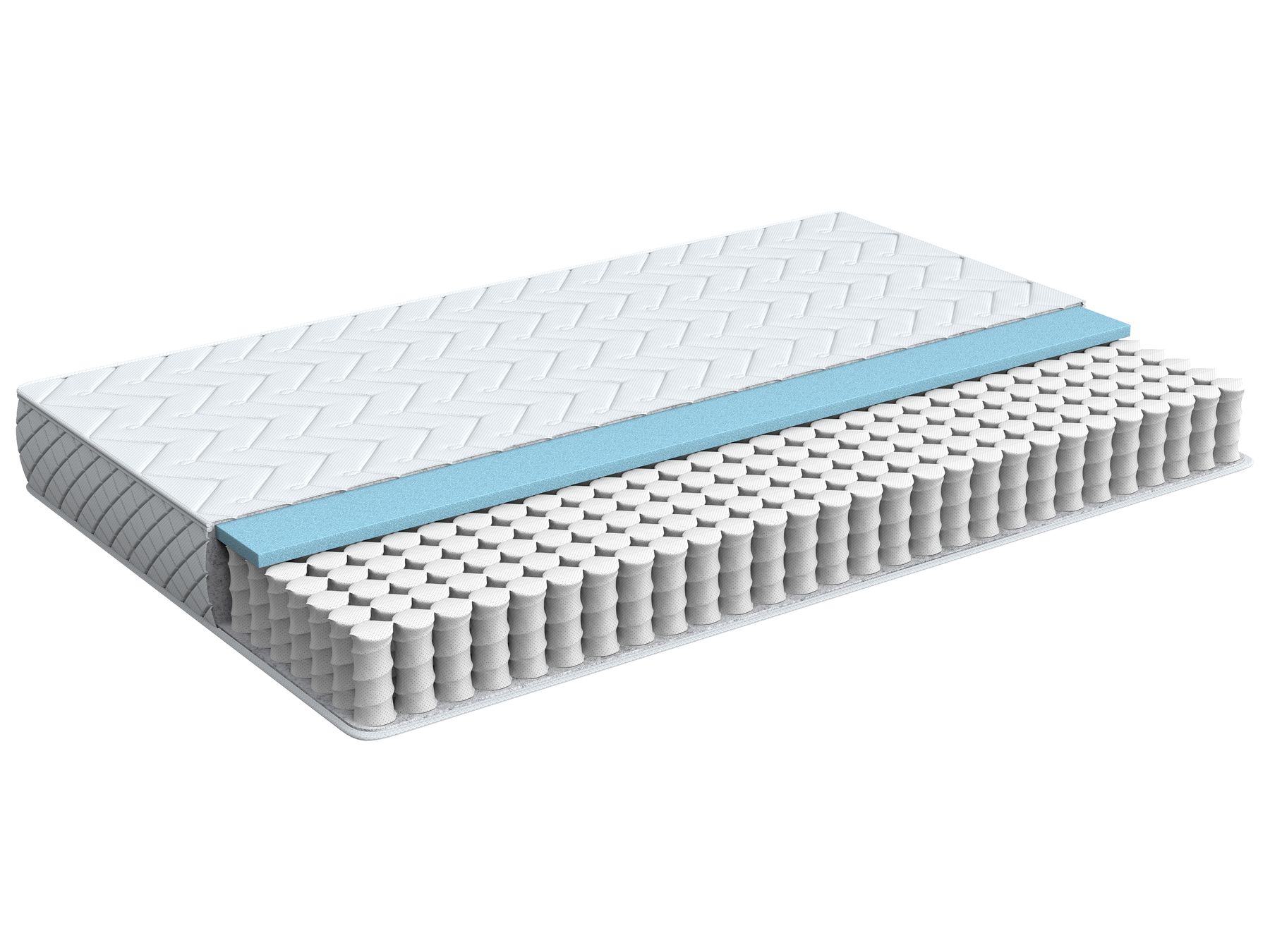 EU Super King Size Pocket Spring Mattress Firm GLORY Beliani.co.uk