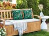 Conjunto de 2 almofadas decorativas de jardim com padrão de cacto verde 45 x 45 cm BUSSANA_905267