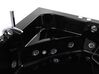 Whirlpool Badewanne schwarz Eckmodell mit LED 190 x 135 cm MARINA_807788