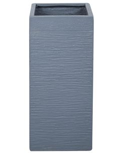 Kukkaruukku savikuituseos harmaa 26 x 26 x 60 cm DION Kukkaruukku savikuituseos harmaa 26 x 26 x 60 cm DION