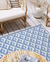 Vonkajší koberec 120 x 180 cm modrý BIHAR_766480