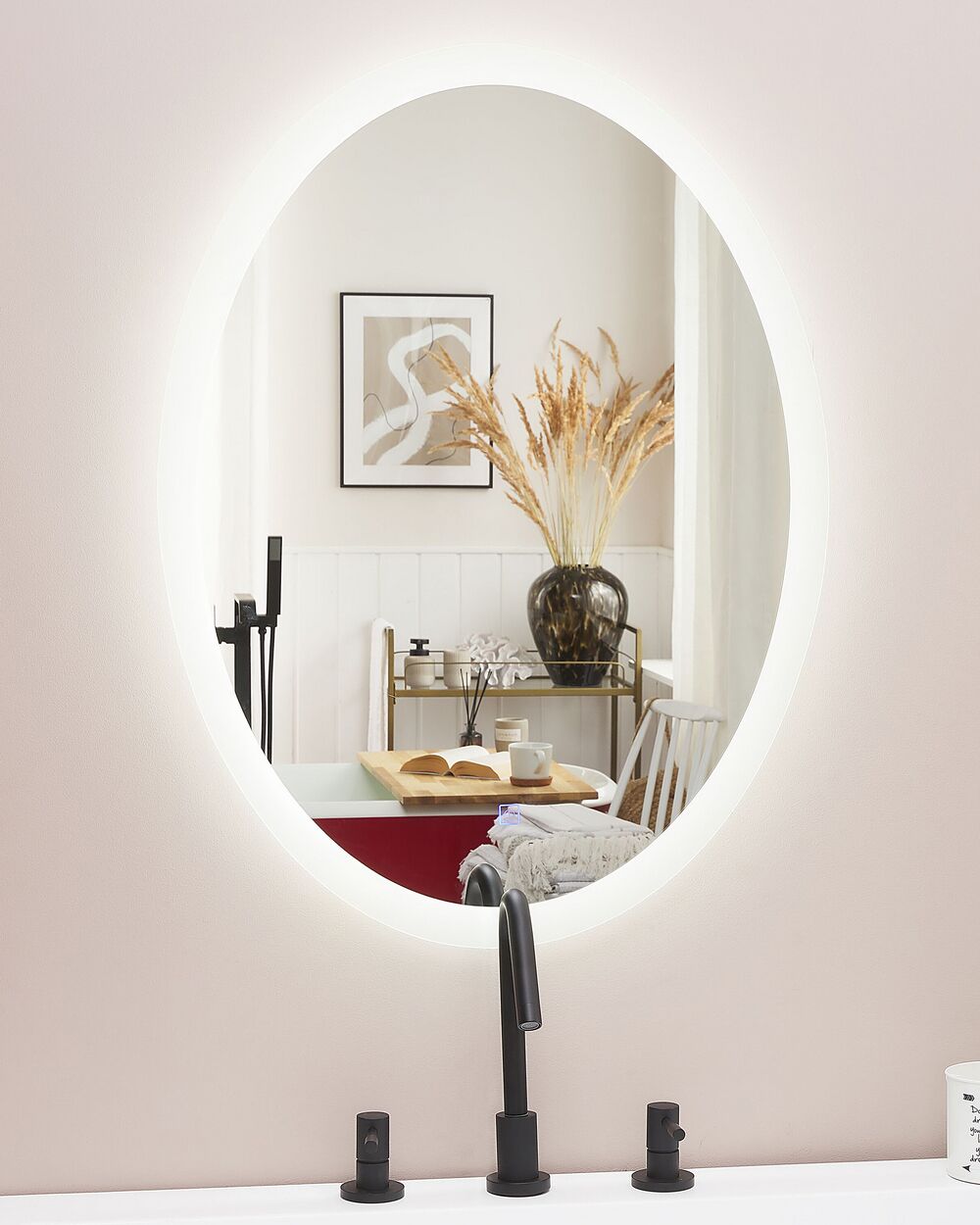 Specchio ovale da parete - Il Mobile Classico Italiano
