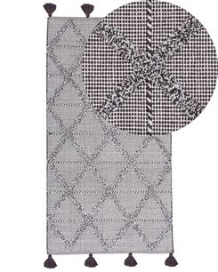 Matto puuvilla ruskea 80 x 150 cm TUZLA