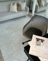 Cadeira de escritório em veludo cinzento VENICE_878252