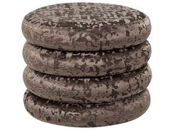 Rahi sametti säilytystila ruskea ⌀ 45 cm BREWTON Rahi sametti säilytystila ruskea ⌀ 45 cm BREWTON