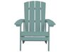 Zahradní židle tyrkysová modrá ADIRONDACK_728530