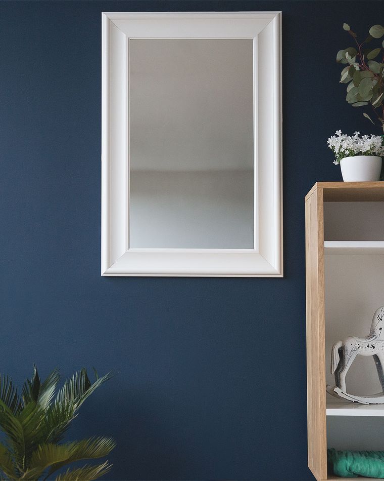 Specchio Bagno Nero 61x91 cm Koonmi: Design Moderno Minimalista Specchio Bagno Nero 61x91 cm Koonmi: Design Moderno Minimalista