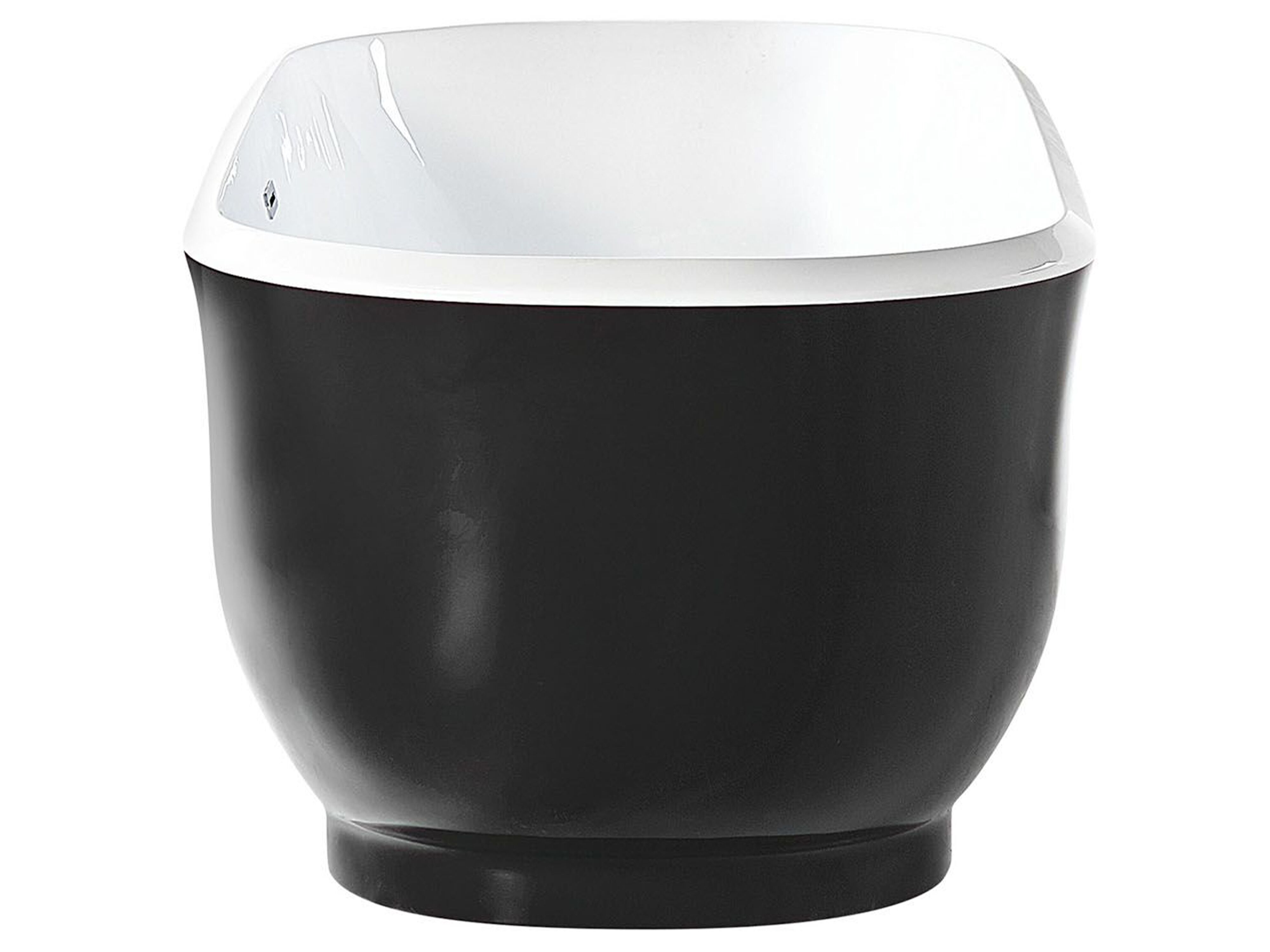 Wanna wolnostojąca czarna TESORO