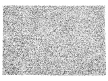 Teppich grau meliert 140 x 200 cm Shaggy DEMRE