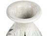Dekoratívna terakotová váza 53 cm krémová biela RAWAS_849544