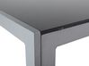 Fekete alumínium étkezőasztal 160 x 90 cm CATANIA_426617