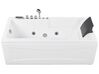 Right Hand Whirlpool Bath with LED 1690 x 810 mm White ARTEMISA_821504