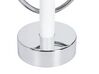 Freestanding Bath Mixer Tap White with Silver TUGELA_786413