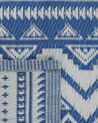 Vonkajší koberec 120 x 180 cm modrý NAGPUR_766497