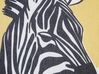 Dekokissen mit Zebra Muster Gelb 45 x 45 cm 2er Set MANKETTI_854481