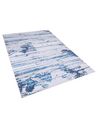 Teppich blau 140 x 200 cm Kurzflor BURDUR_805029
