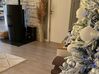 Künstlicher Weihnachtsbaum schneebedeckt 210 cm weiß BASSIE_844605