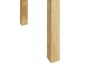 Mesa de comedor extensible en madera clara 160/240 x 90 cm MADURA_897140