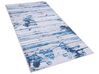 Vloerkleed polyester blauw 80 x 150 cm BURDUR_717045
