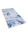 Kék és bézs szőnyeg 80 x 150 cm BURDUR_717045