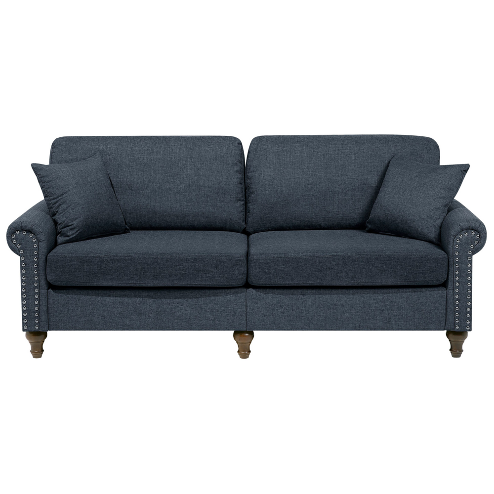 Sofa 3-osobowa ciemnoszara OTRA