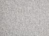 Panchina grigio e legno scuro 122 x 40 cm ELYRIA_832030