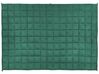 4kg Weighted Blanket 100 x 150 cm Emerald Green NEREID_891450