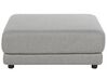 3 Seater Fabric Sofa with Ottoman Light Grey SIGTUNA_896548