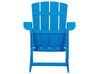 Záhradná stolička v modrej farbe ADIRONDACK_728479