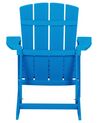Záhradná stolička v modrej farbe ADIRONDACK_728479