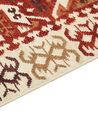 Vlněný kelimový koberec 80 x 150 cm vícebarevný VOSKEVAZ_859303