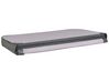 Idromassaggio da esterno LED in acrilico grigio argento e nero 210 x 210 cm TULAROSA_818593